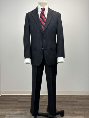 Brooks Brothers Grey Pinstripe Suit