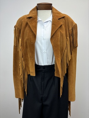Women's Suede Fringe Jacket