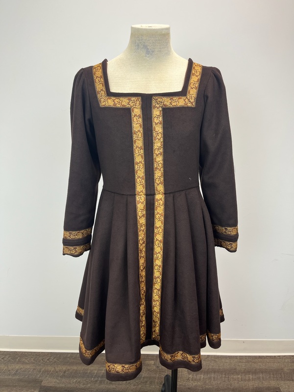 Exquisite Costumes:: Exquisite Costumes:: Brown Doublet with Gold Trim