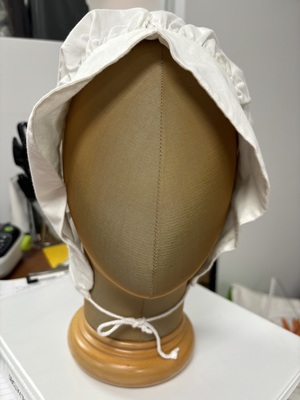 Women's Eared Cotton Dormeuse Cap