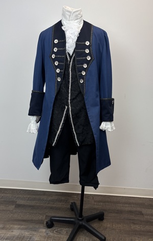 18th Century Mens Blue Court Dress