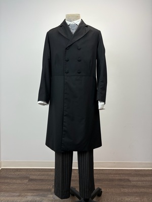 Black Double Breasted Frock Coat 36R 