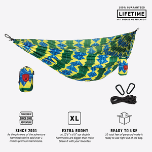 Grand Trunk Double Parachute Hammock - Mountain Series
