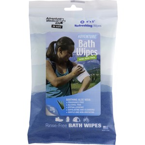 Adventure Bathwipes Travel Wipes