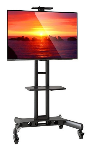 Flat Screen Smart TV and Stand