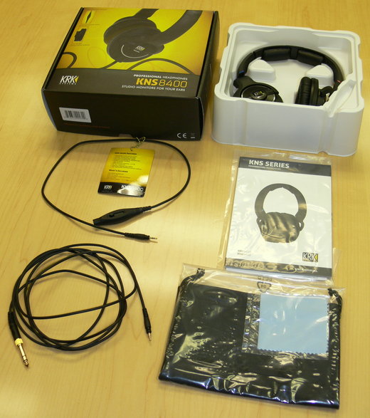 First Listen: KRK Systems KNS 8400 Professional Headphones - The