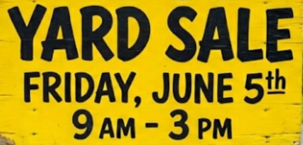 Yard Sale photo