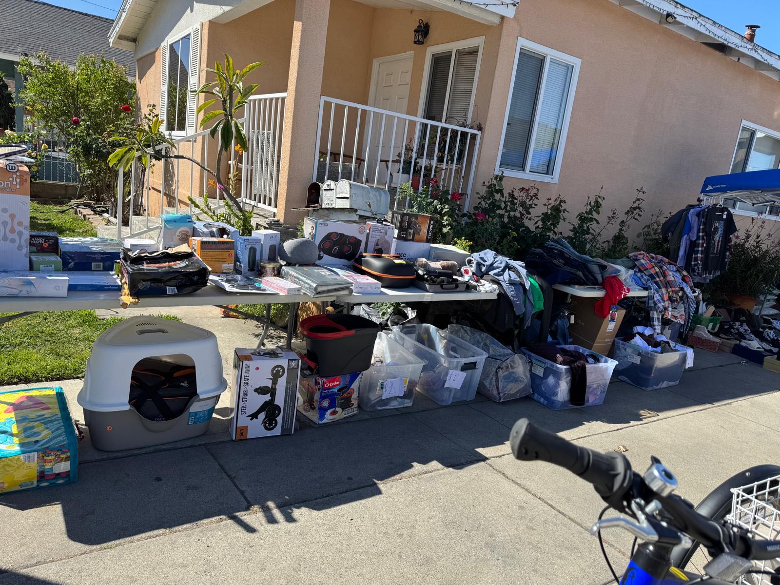 big yard sale photo