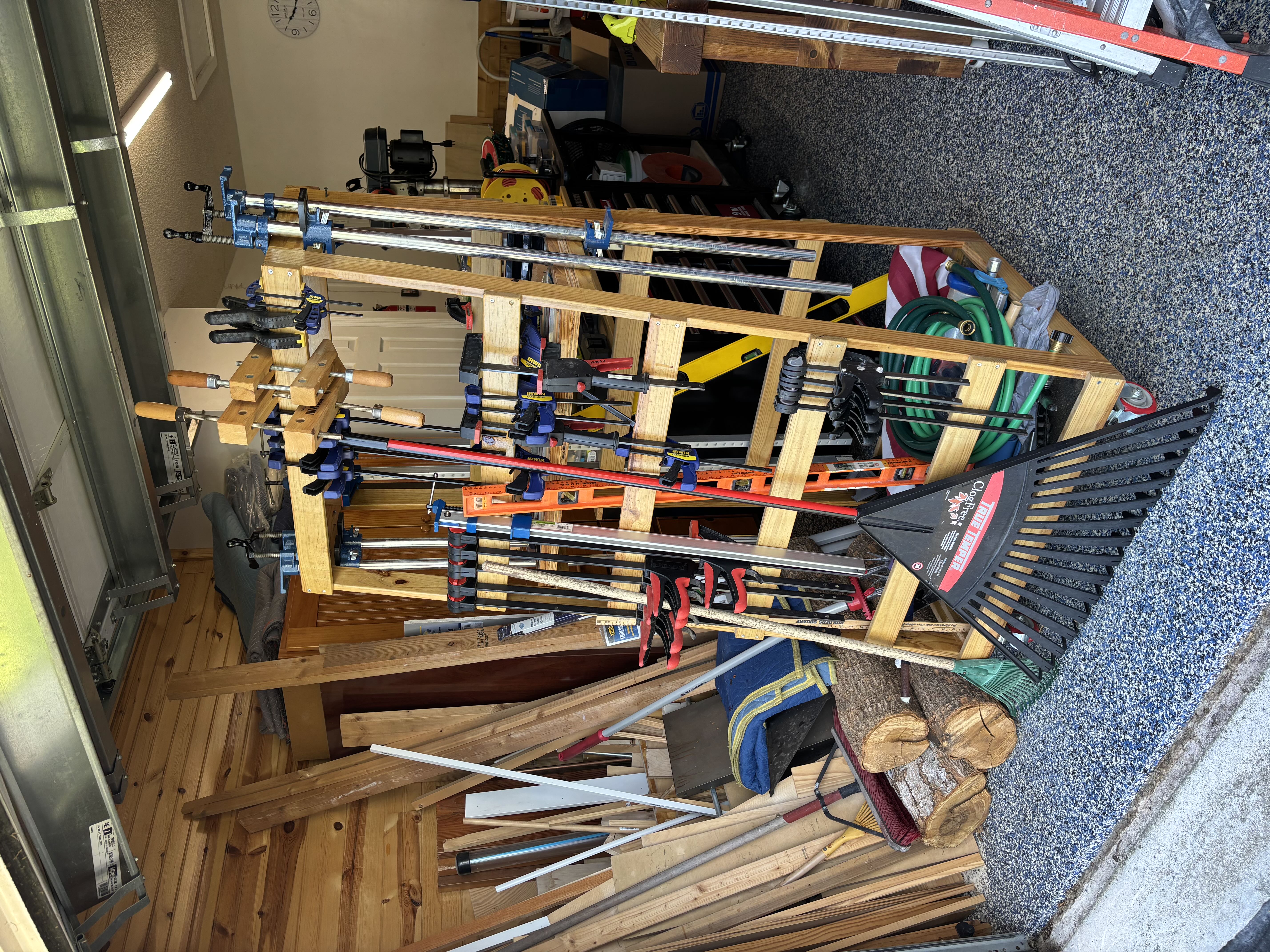 open garage