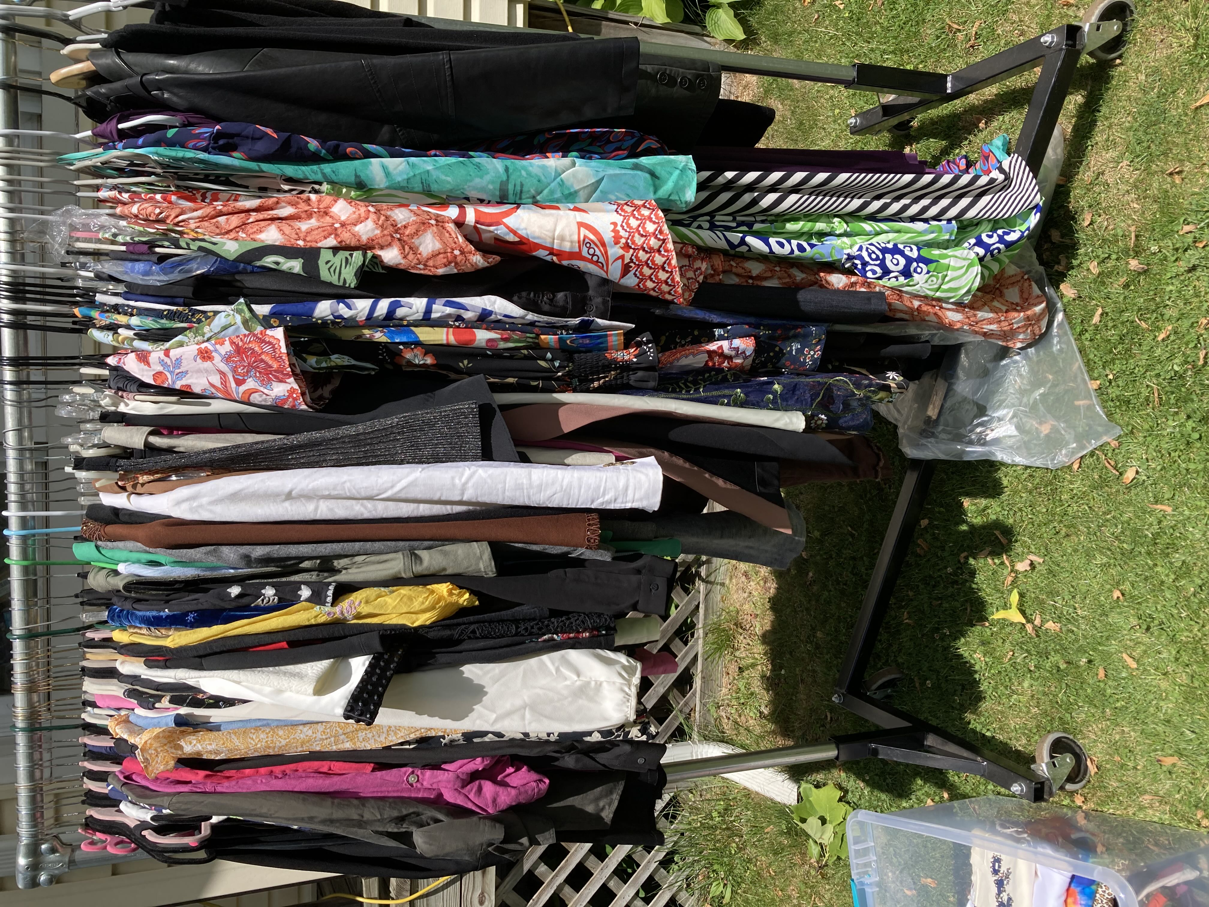 Sat 6/6 9am: Women’s Clothes, Shoes, Bags $5-10 photo