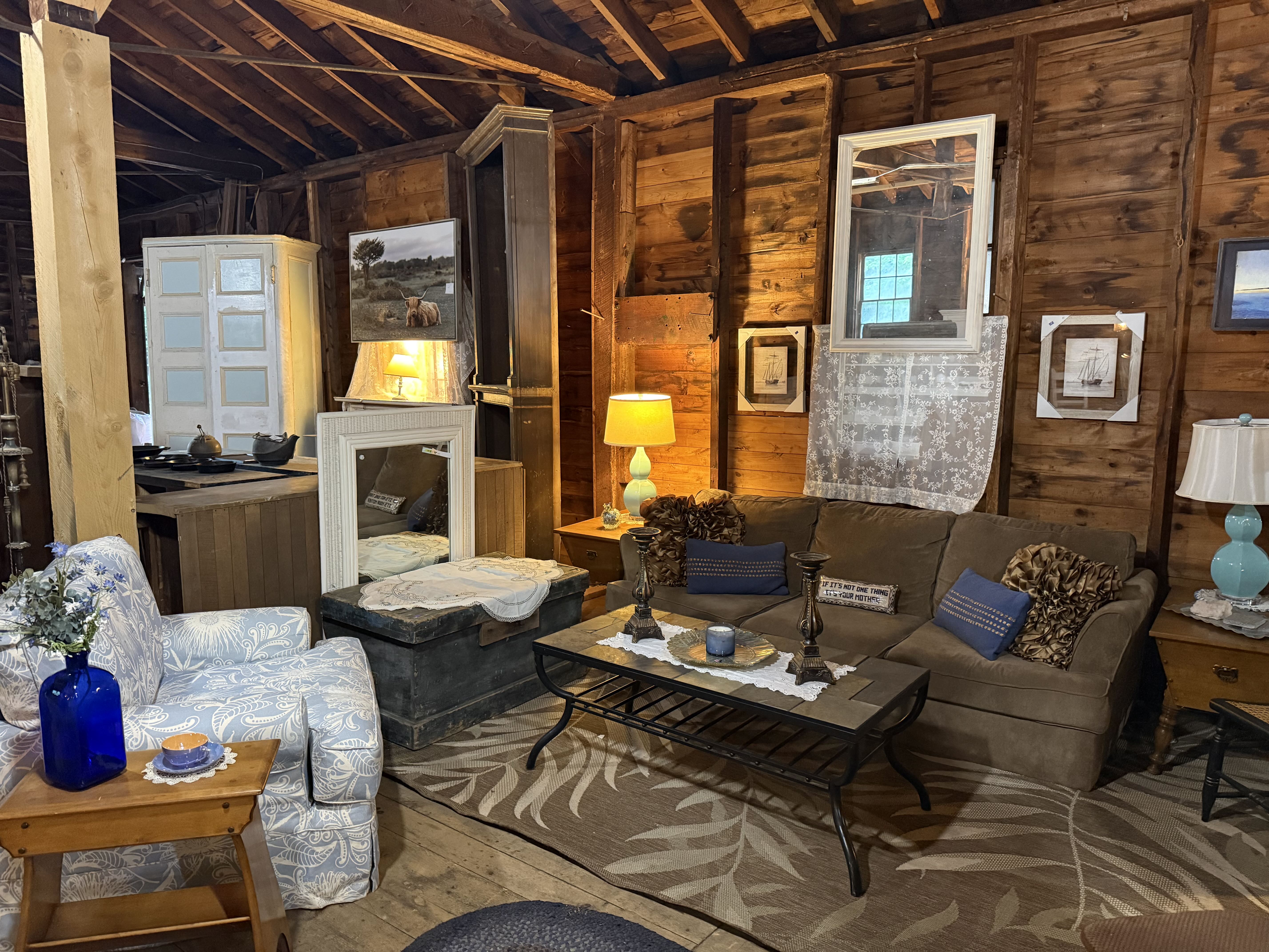 HUGE indoor barn sale/estate/consigment/antique sale photo