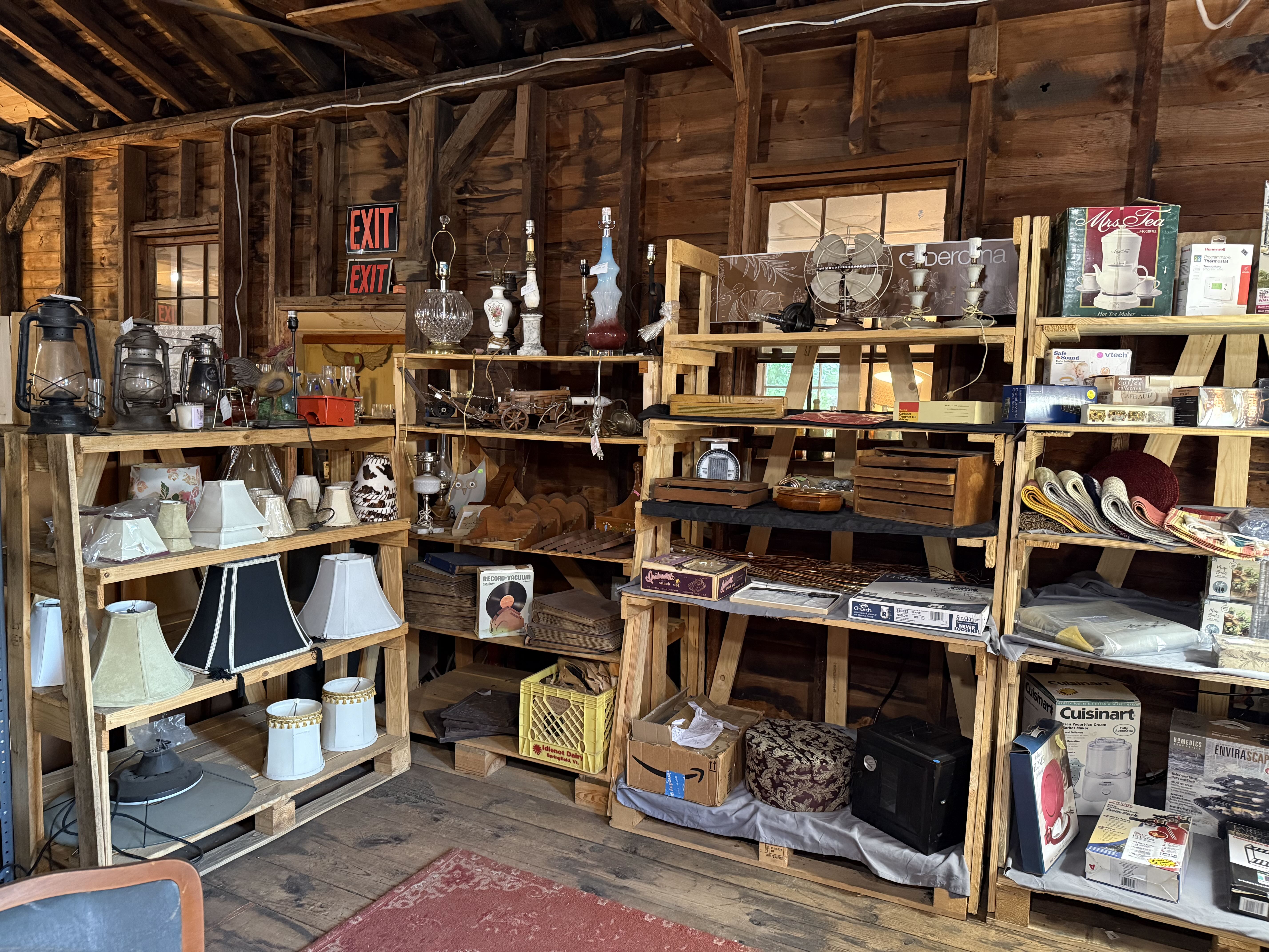 HUGE indoor barn sale/estate/consigment/antique sale photo