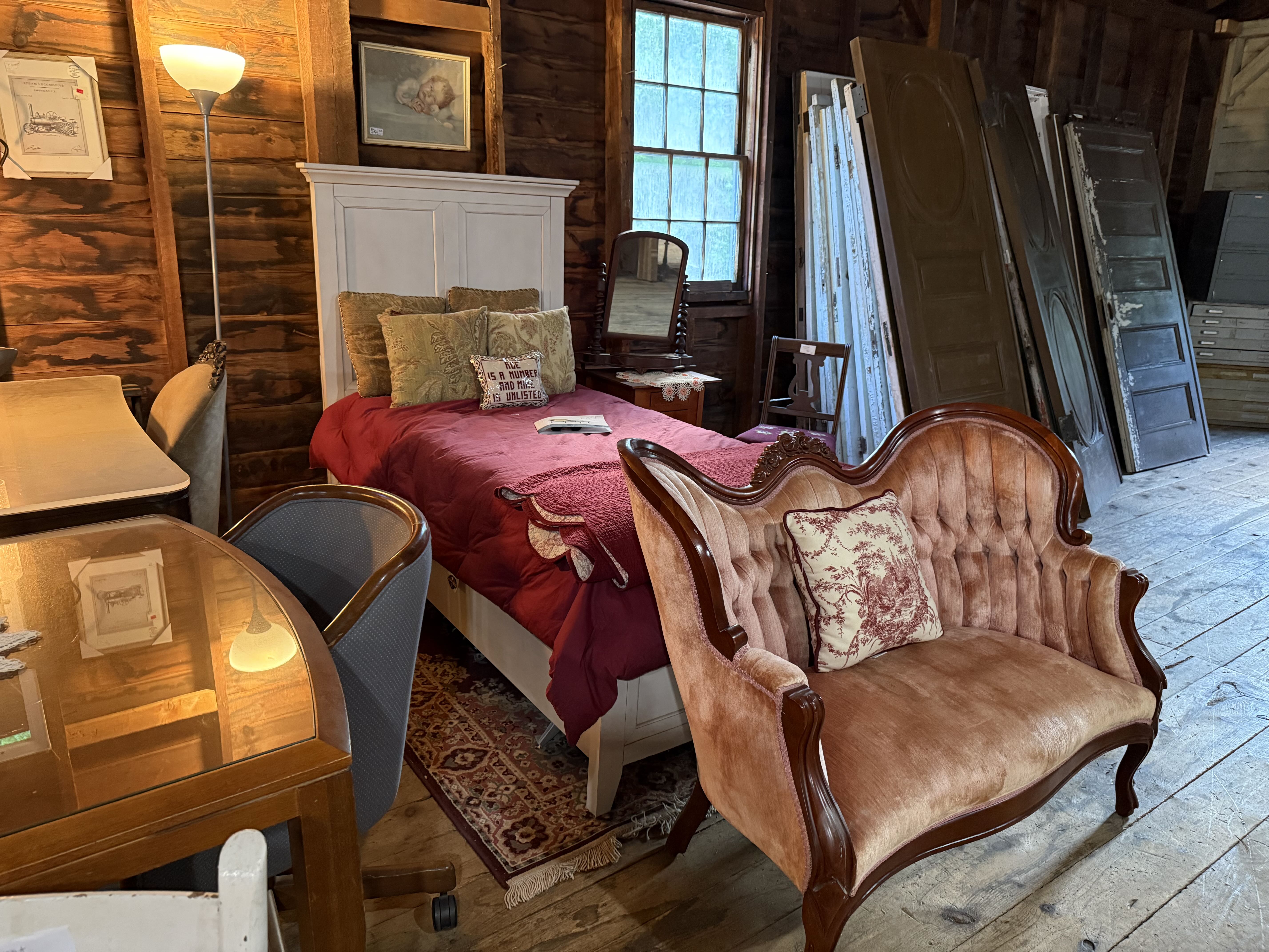 HUGE indoor barn sale/estate/consigment/antique sale photo
