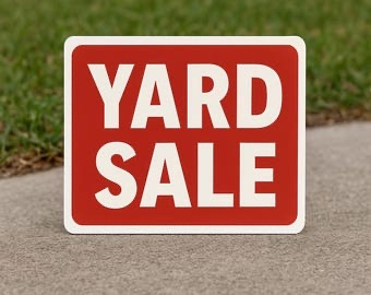 YARD SALE 7/25-7/26 cover