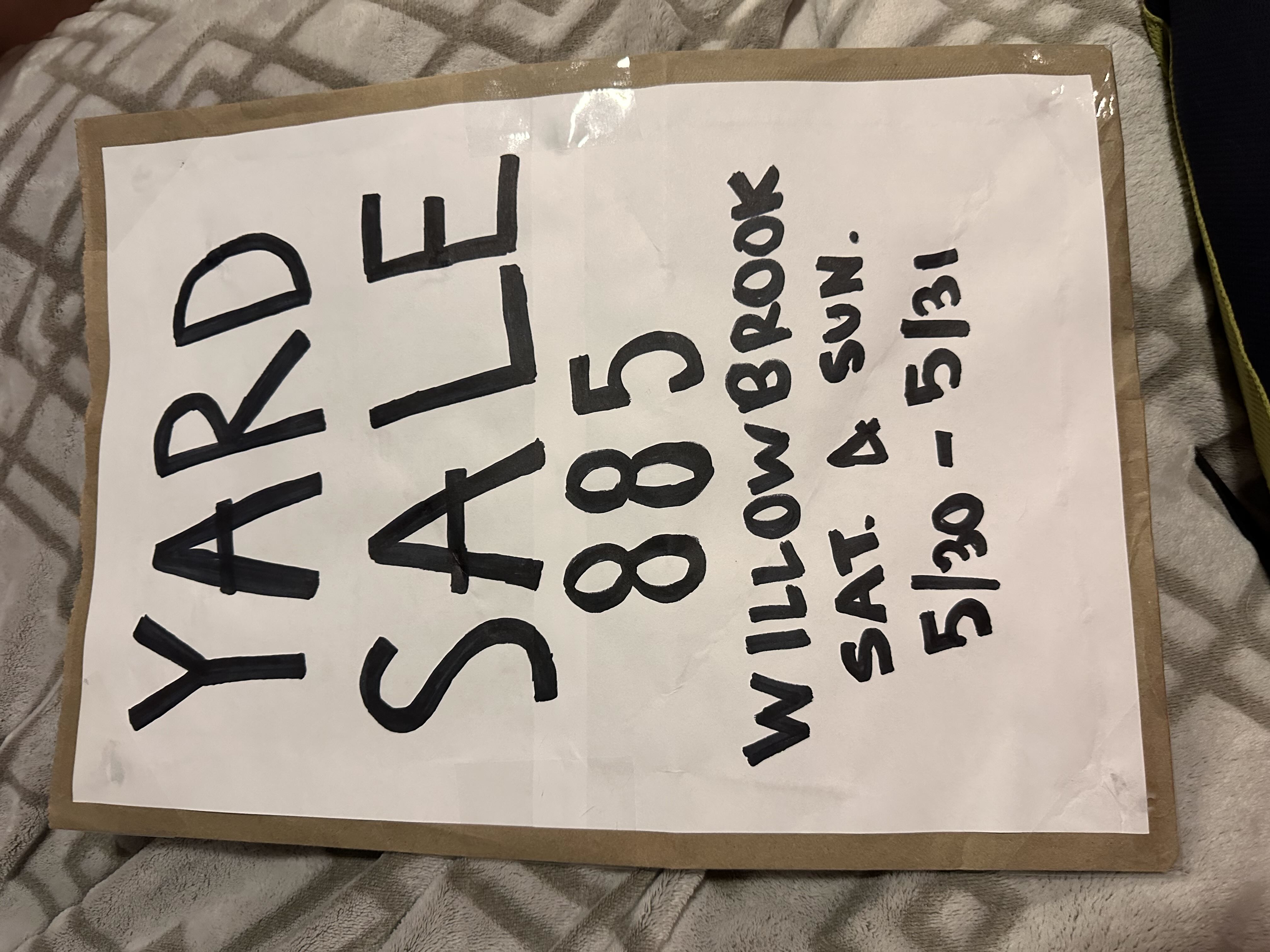 Yard Sale