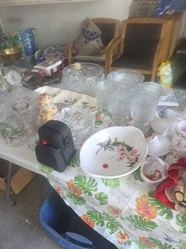 Garage sale Friday and Saturday 9 to 3 photo