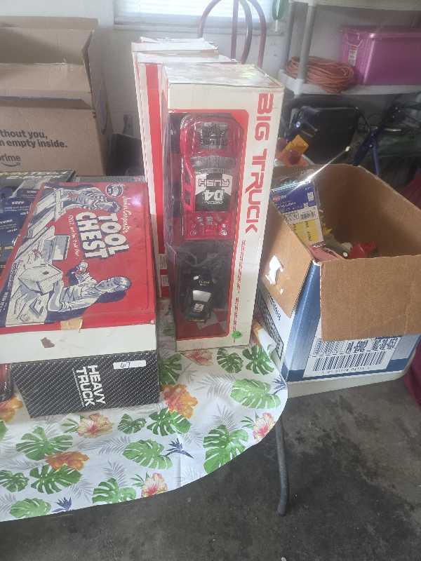 Garage sale Friday and Saturday 9 to 3 photo
