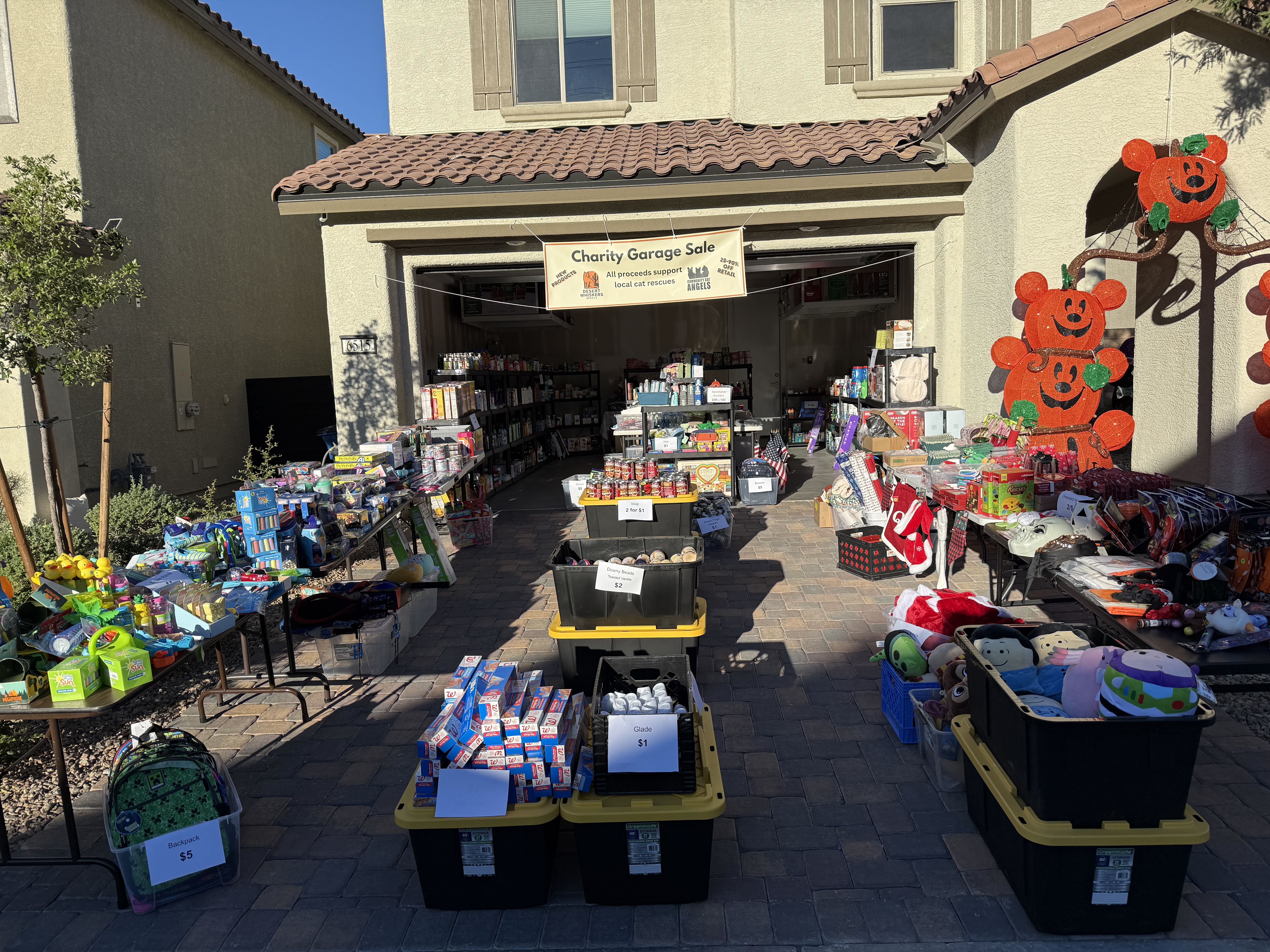 🔥 HUGE CHARITY YARD SALE - BRAND NEW ITEMS 25-90% OFF + $1 DEALS! 🔥