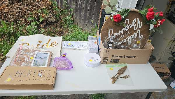 Garage sale photo