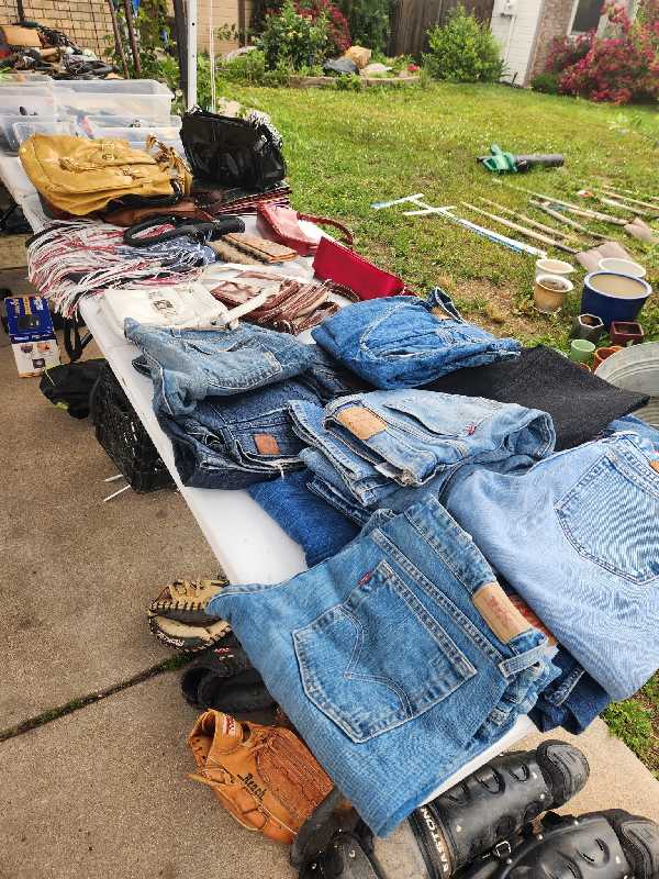 ebay liquidation/garage sale photo