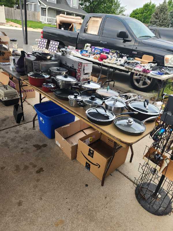 ebay liquidation/garage sale photo