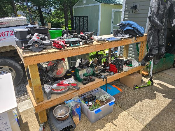 HUGE Multi-Family Moving Sale – Furniture, Tools, Mower, Kayak & More! photo