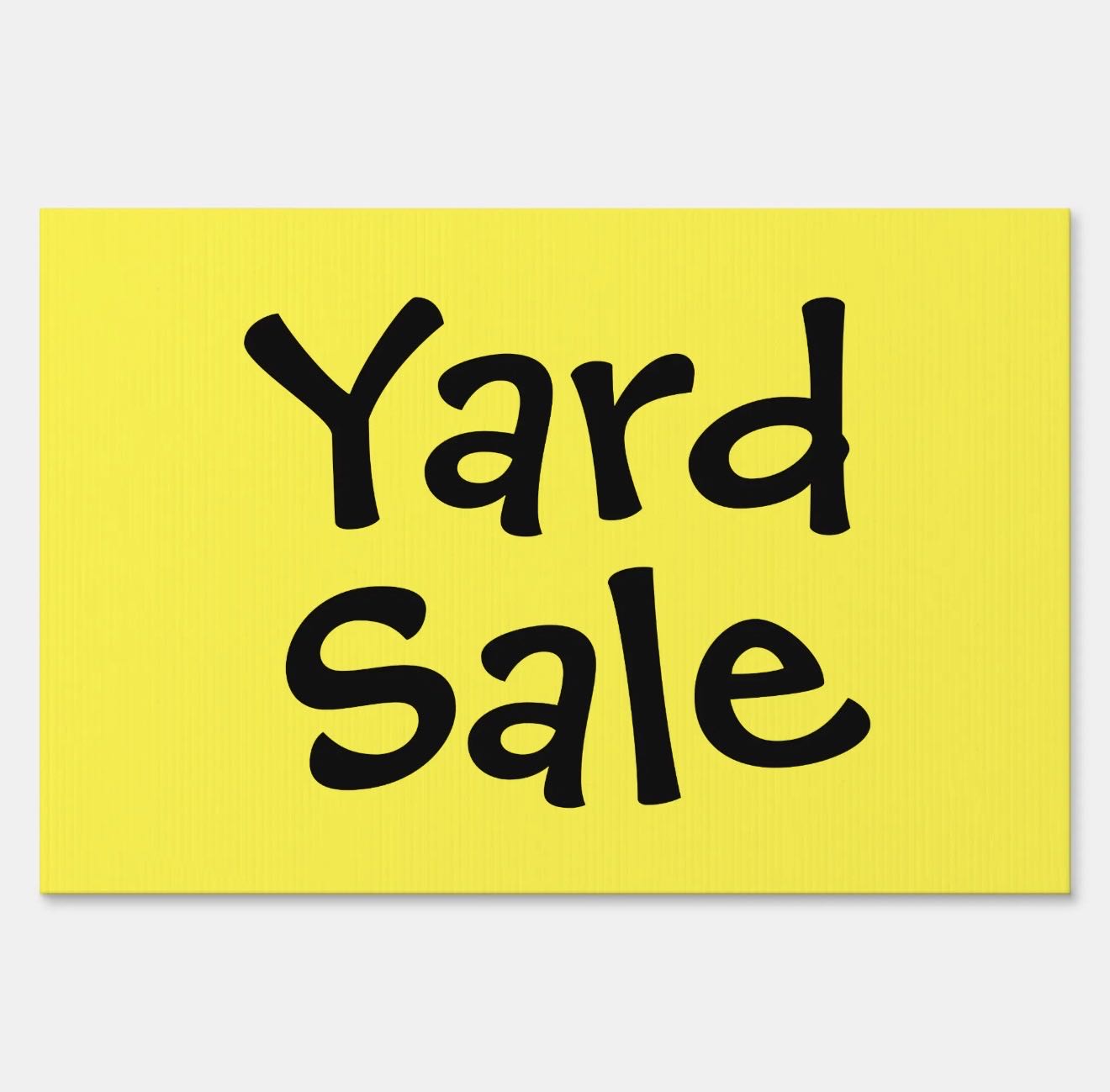Yard Sale