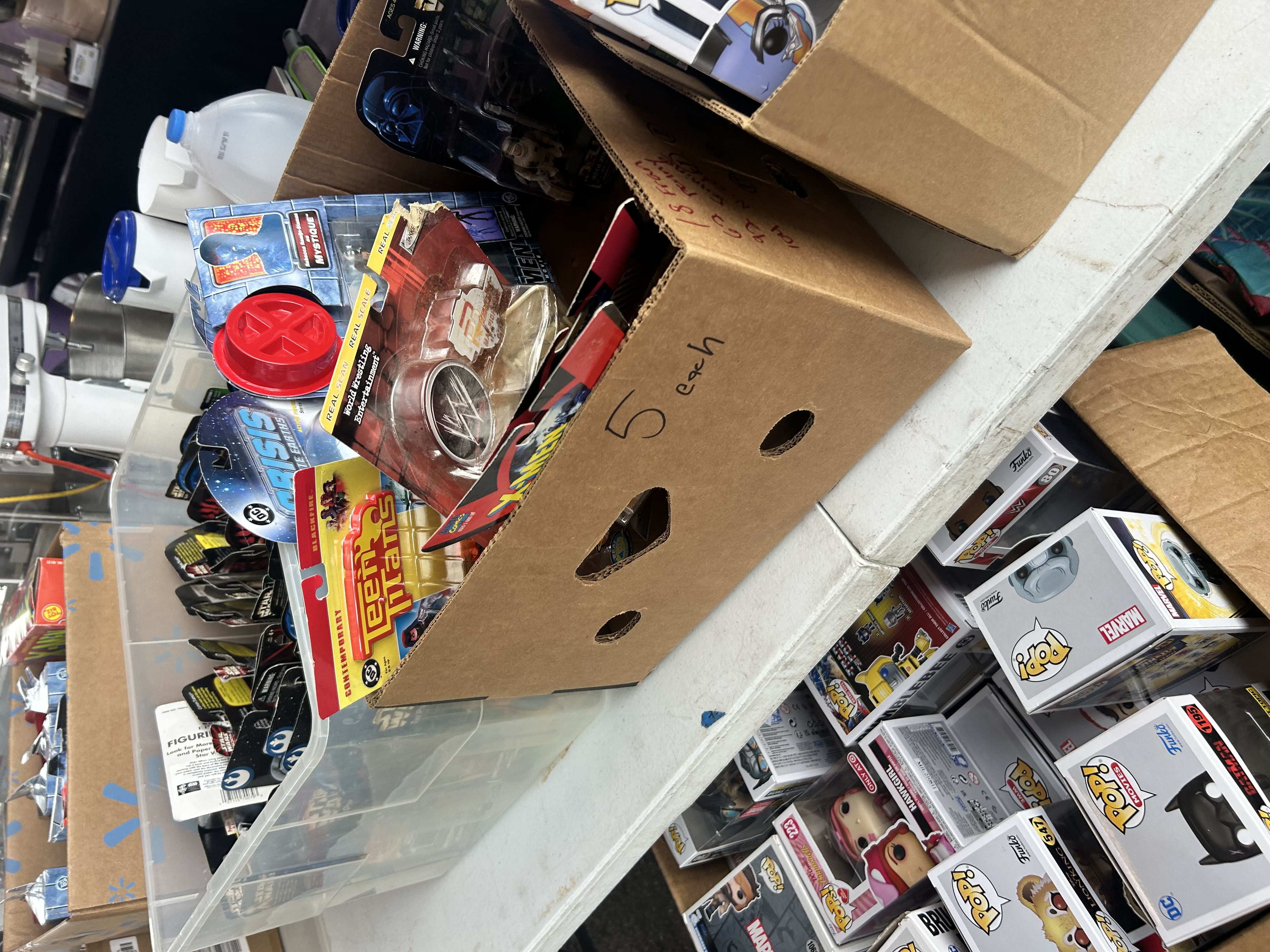 huge toy sale - Funko Star Wars trek marvel transformers photo