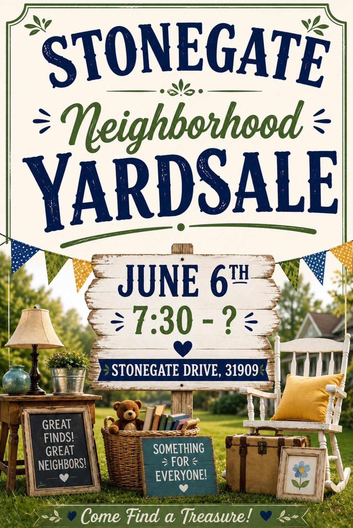 NEIGHBORHOOD YARDSALE photo