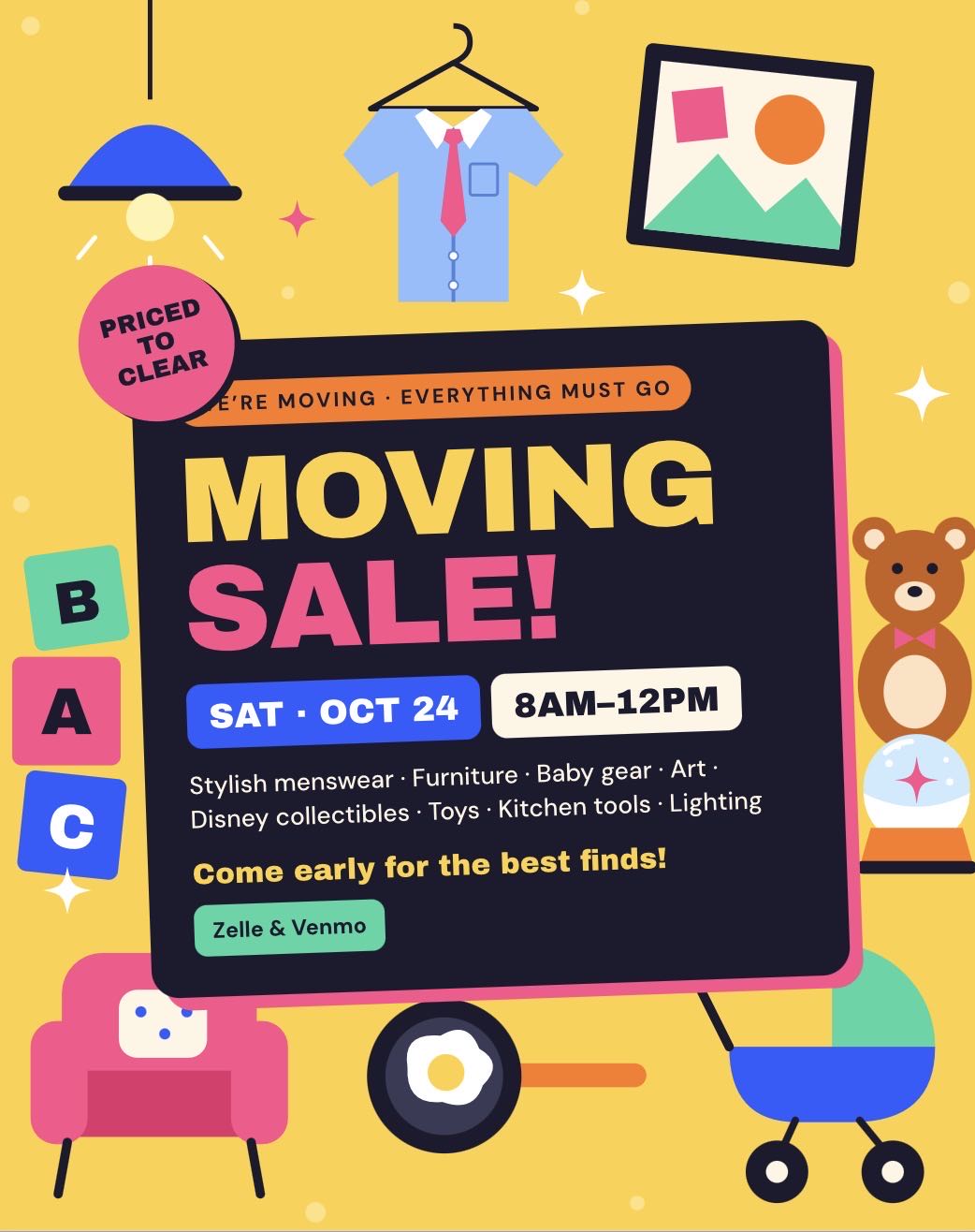 Moving Sale cover
