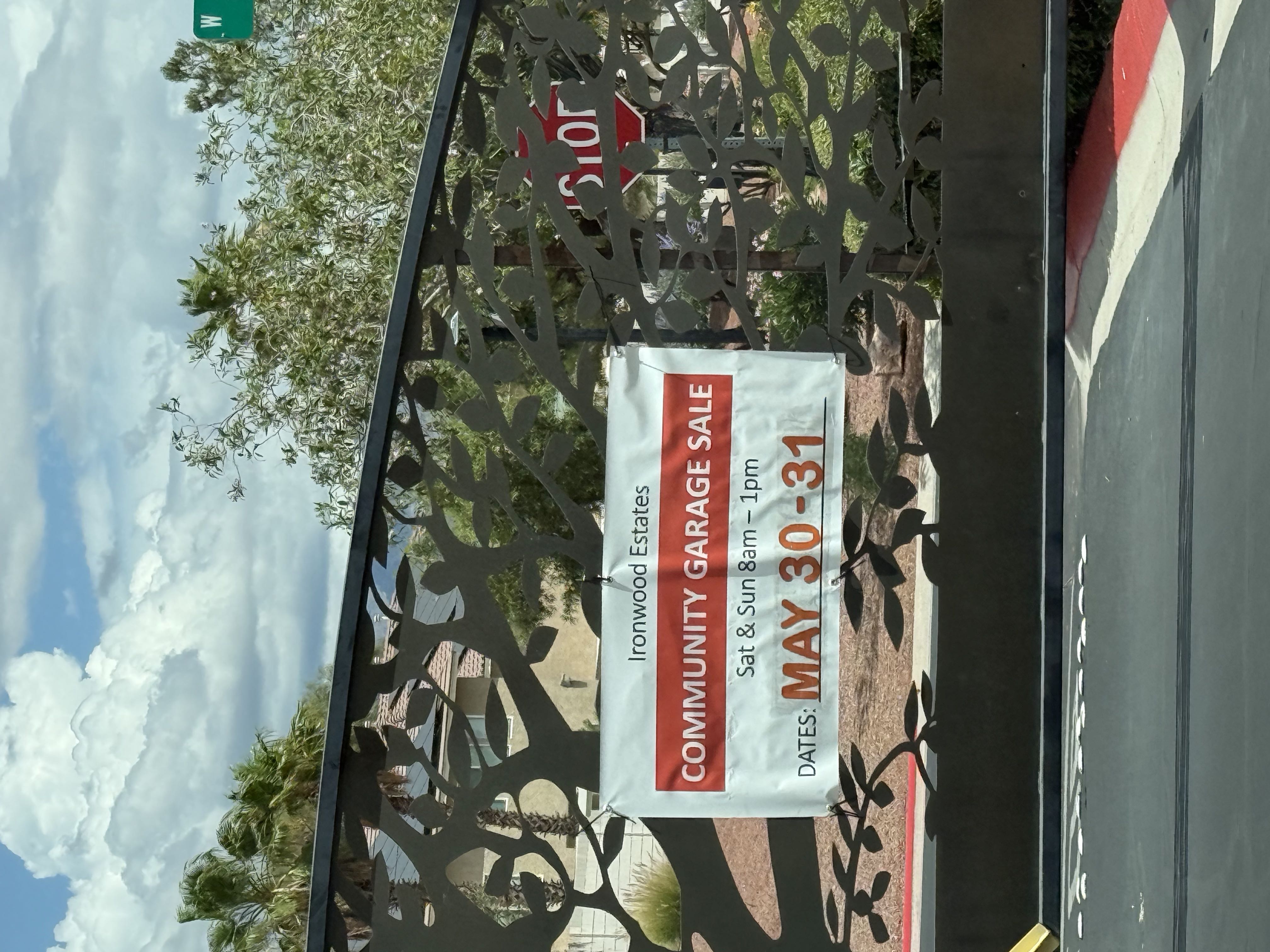 community yard sale