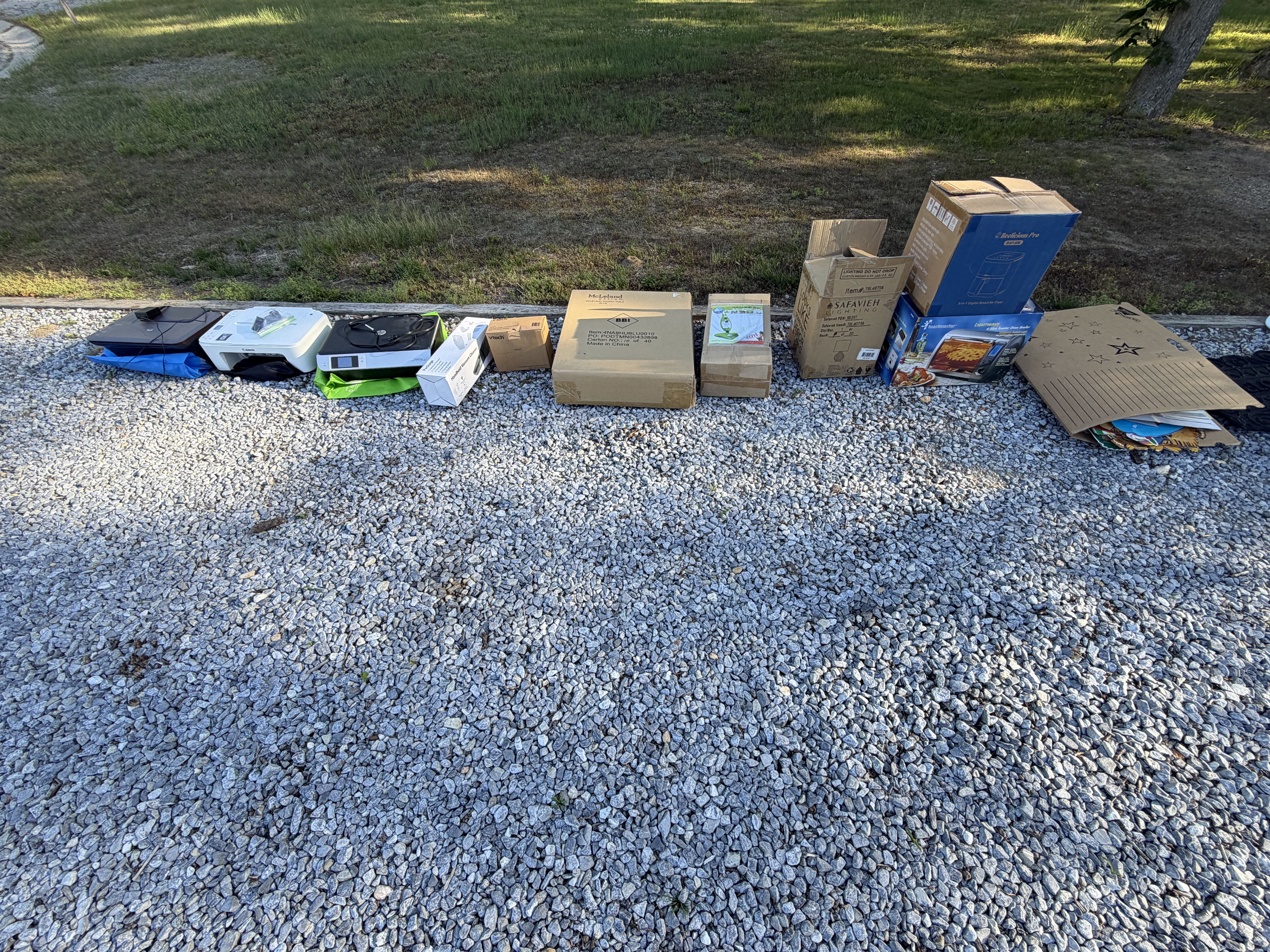 teacher and house clean out