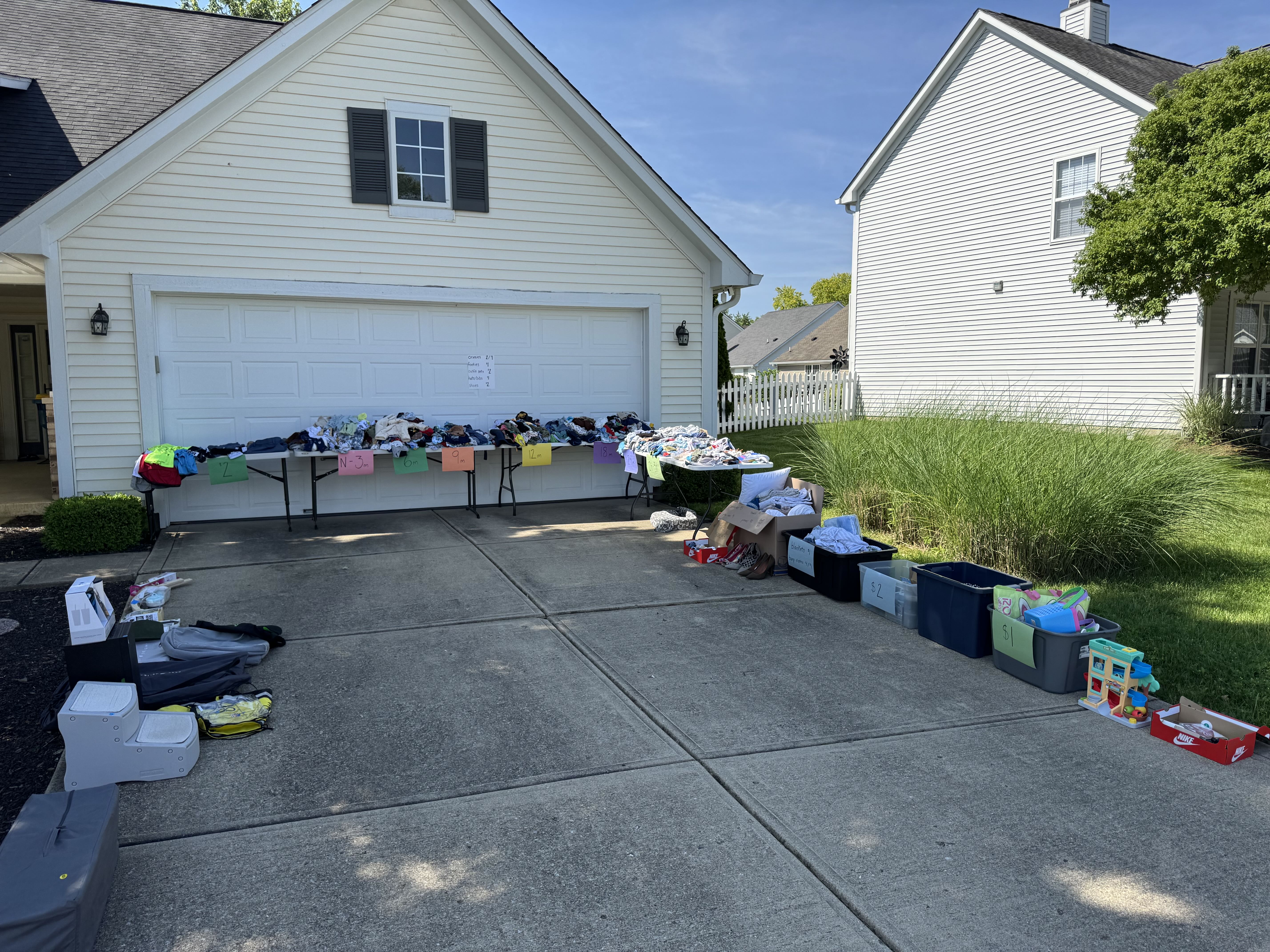Yard Sale - clearing out baby items + more! photo