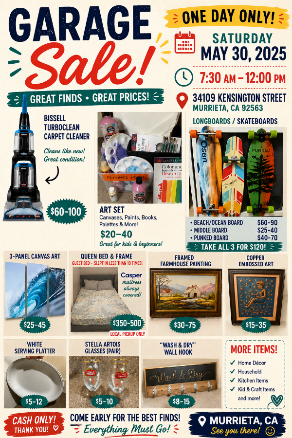 Yard Sale