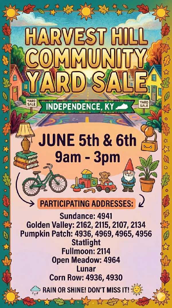 Community Yard Sale photo