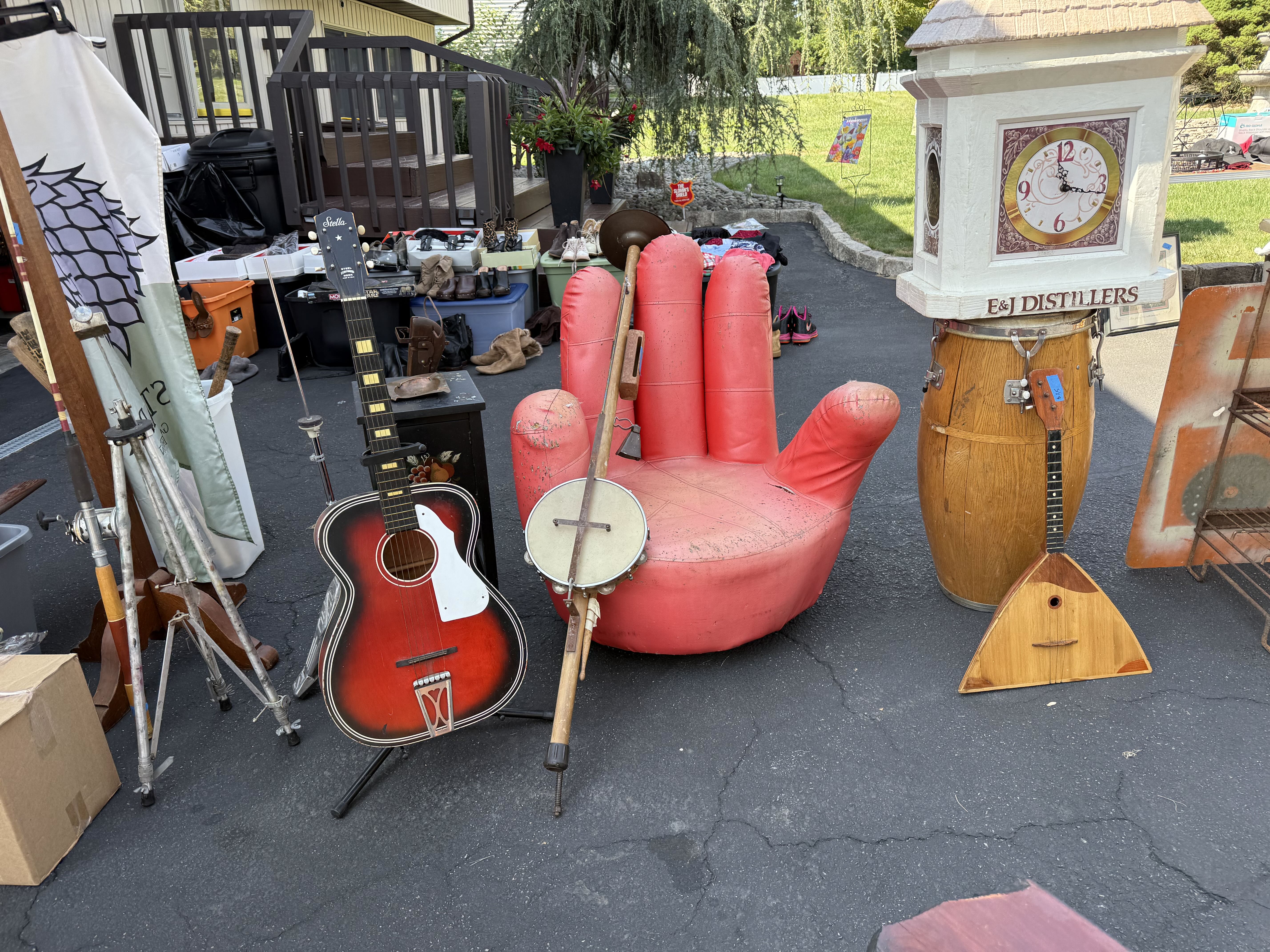 Moving Sale Vintage Relics and Modern Household photo
