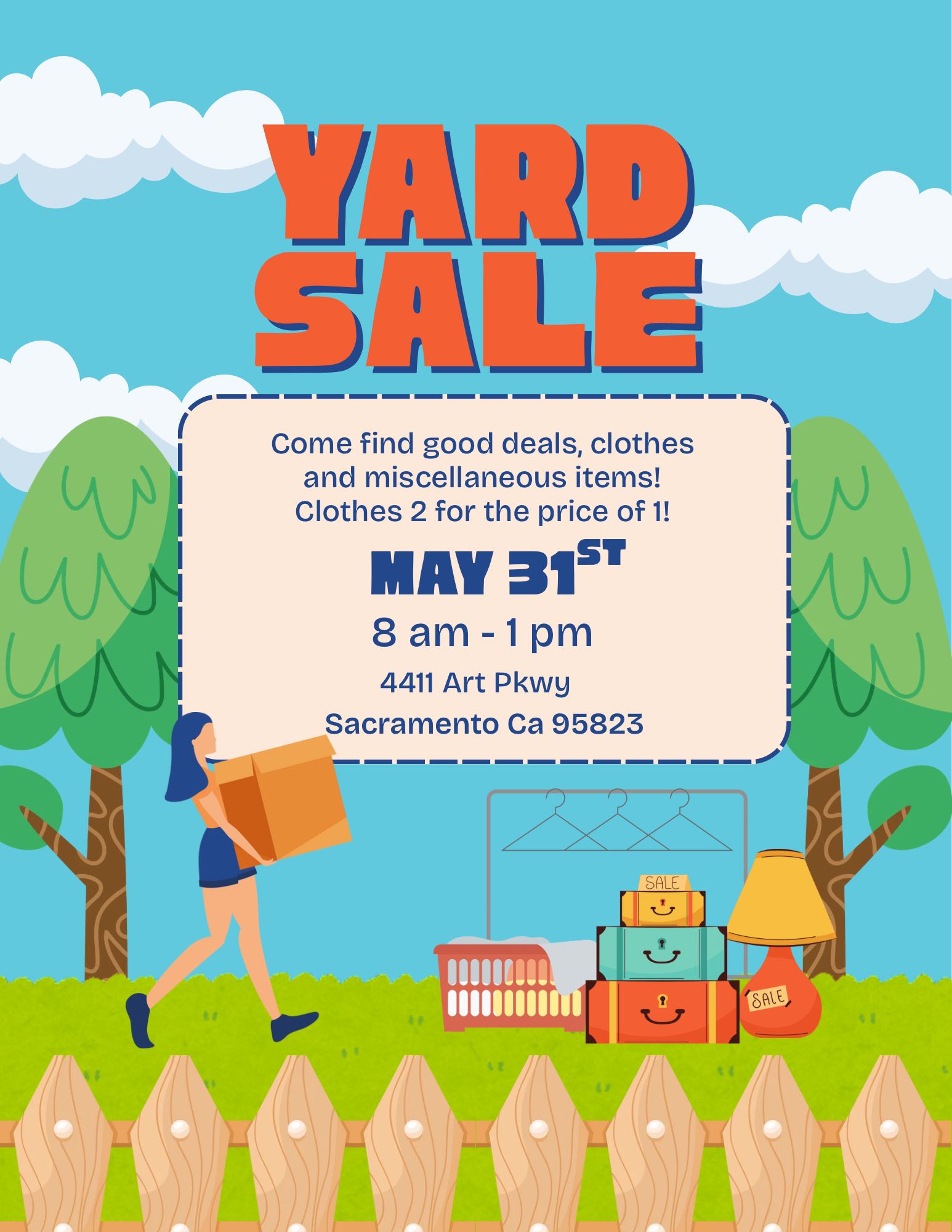 garage sale