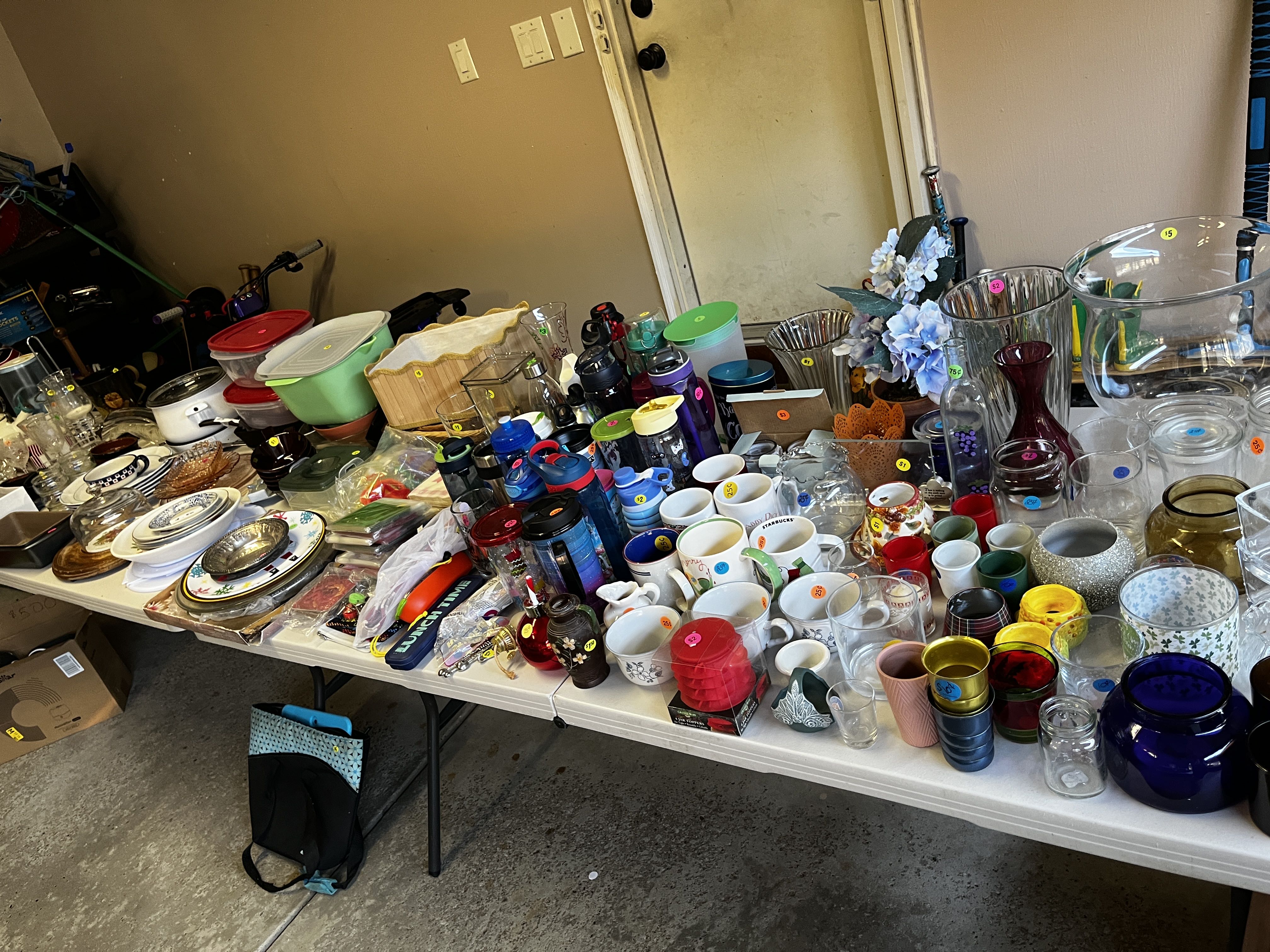 subdivision garage sale photo