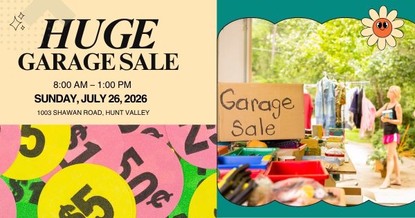 Garage/Yard Sale cover
