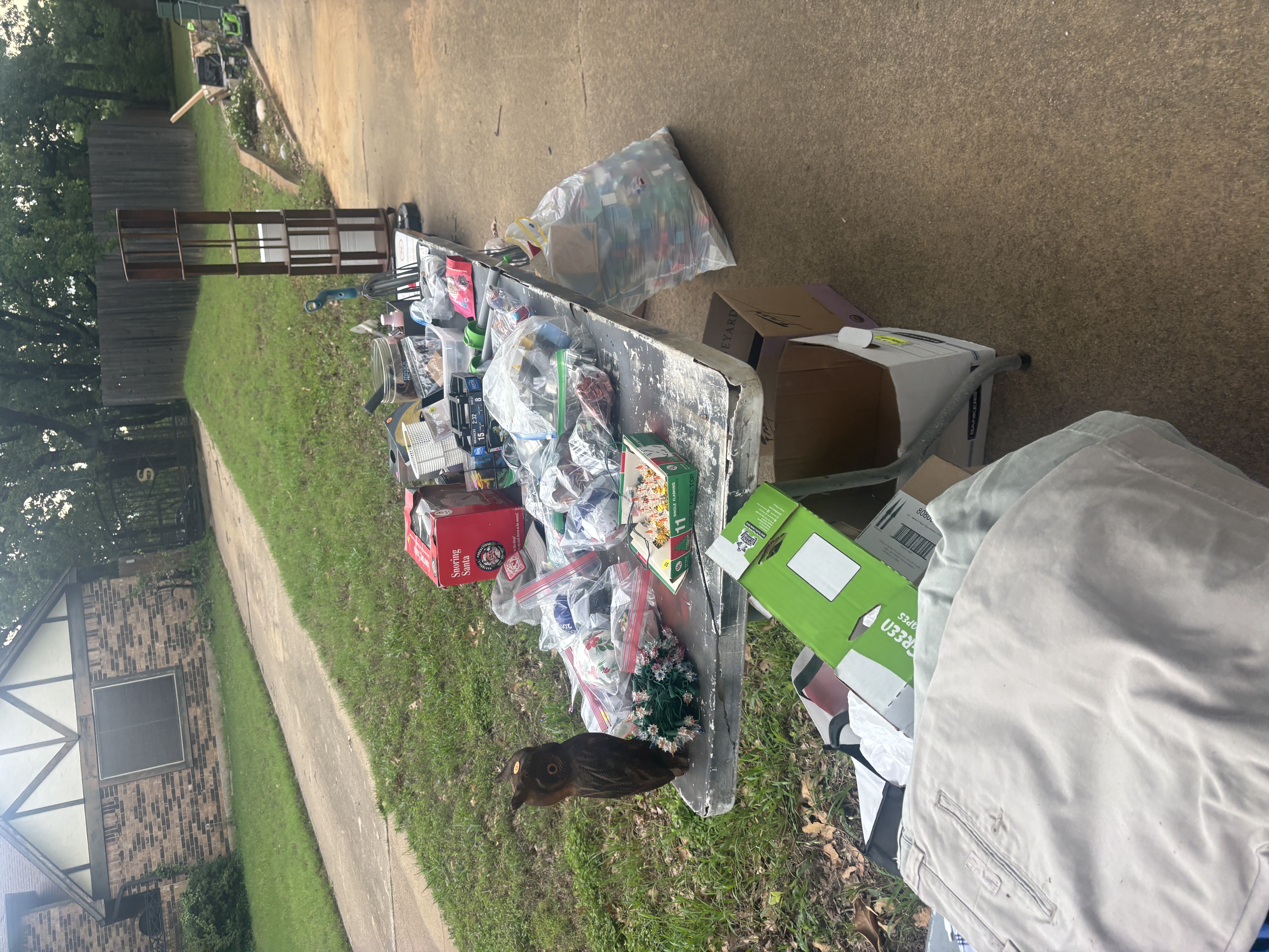 Family garage sale near estate sale photo