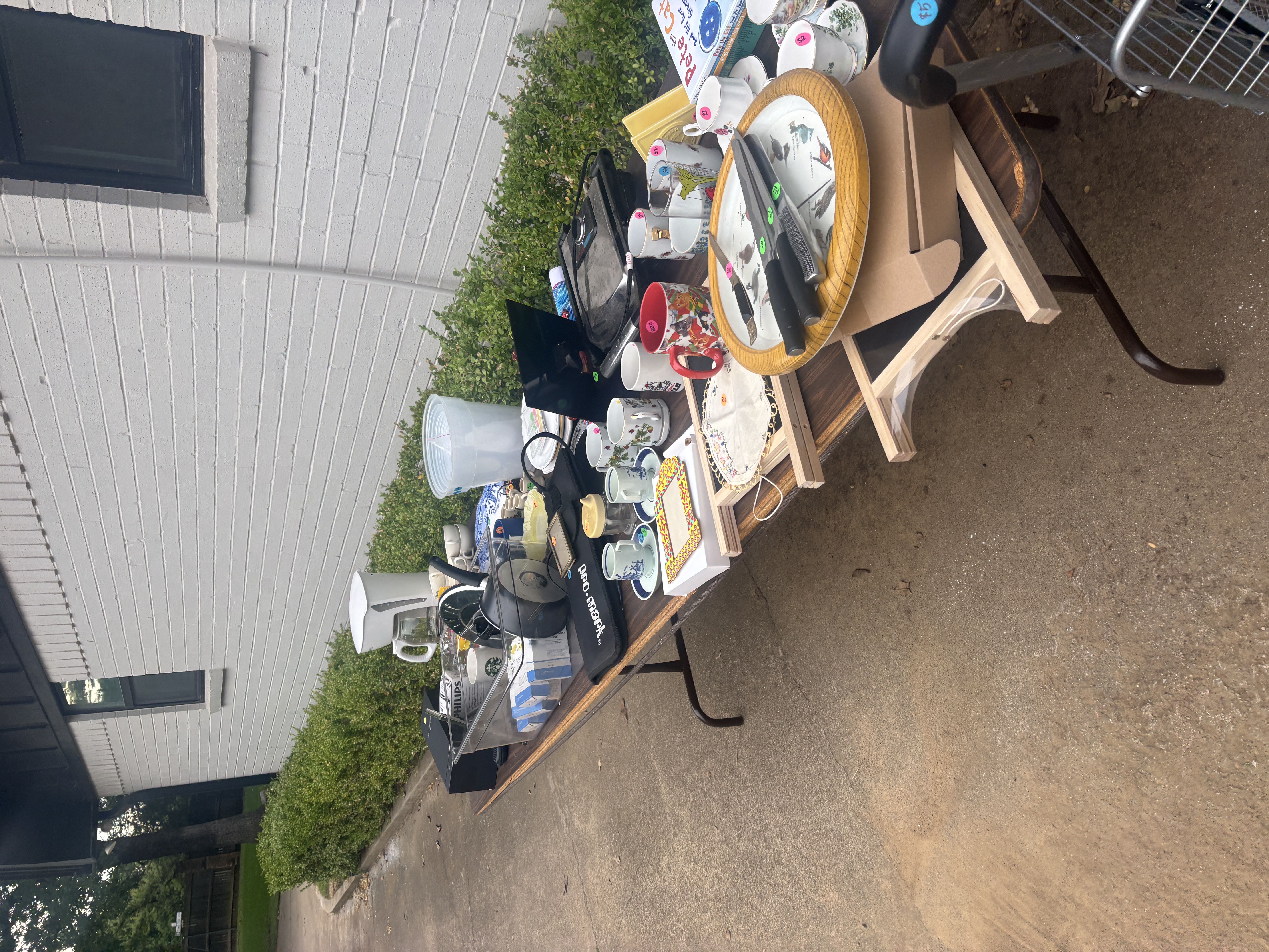 Family garage sale near estate sale photo