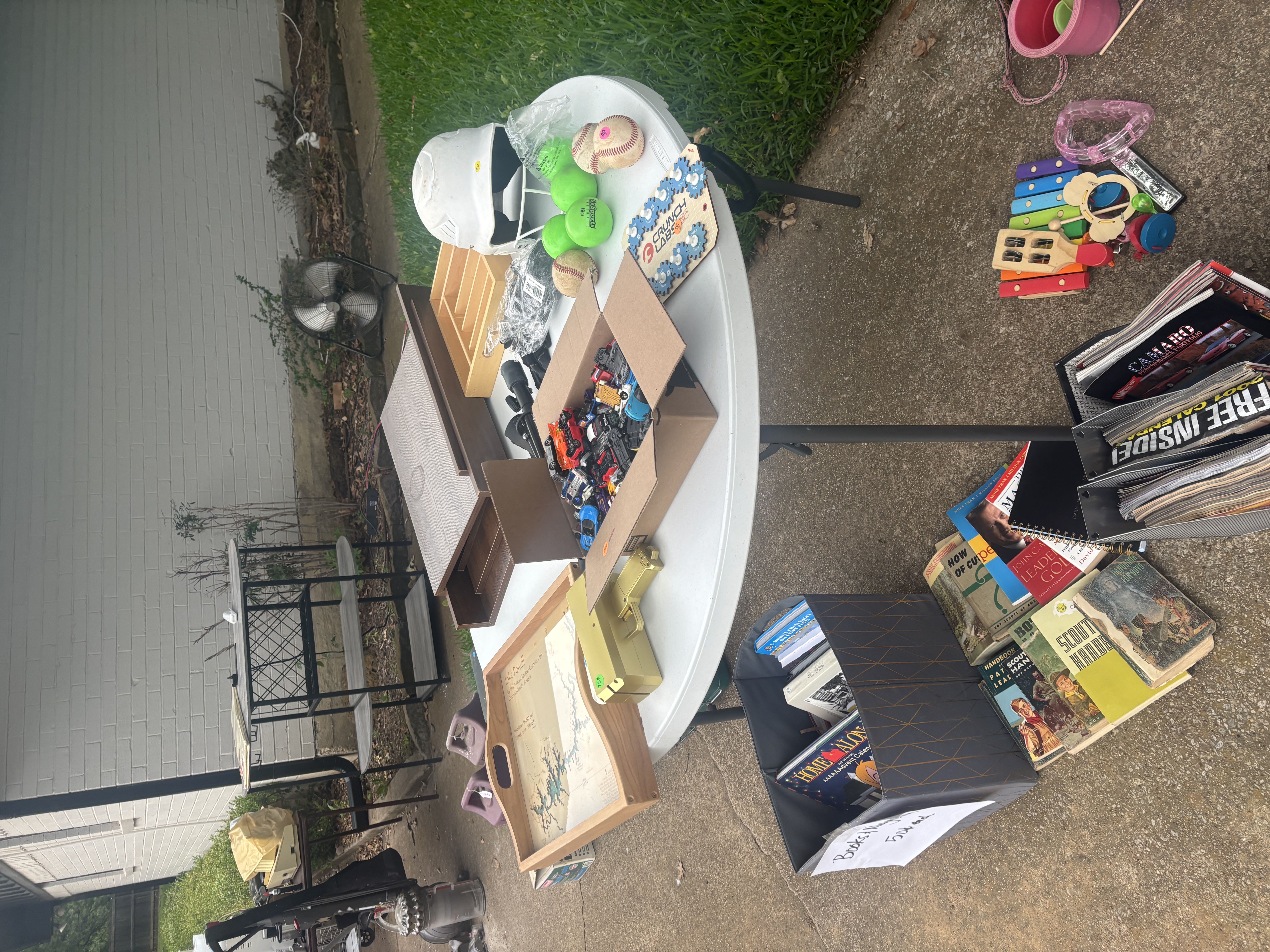 Family garage sale near estate sale photo