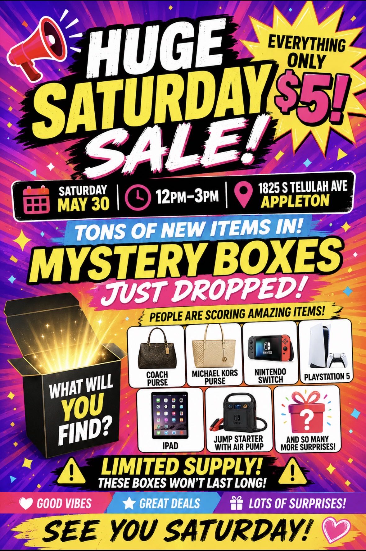 Huge Sale-Everything ONLY $5 each photo