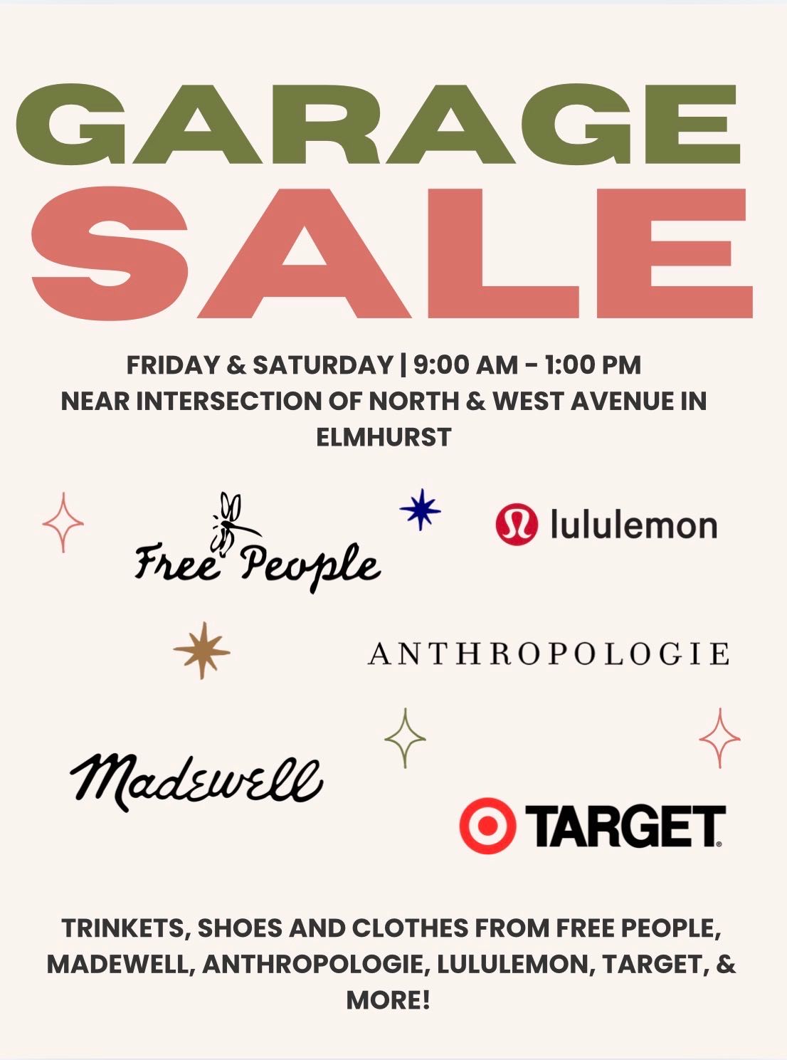 Garage Sale - Three Family Sale photo