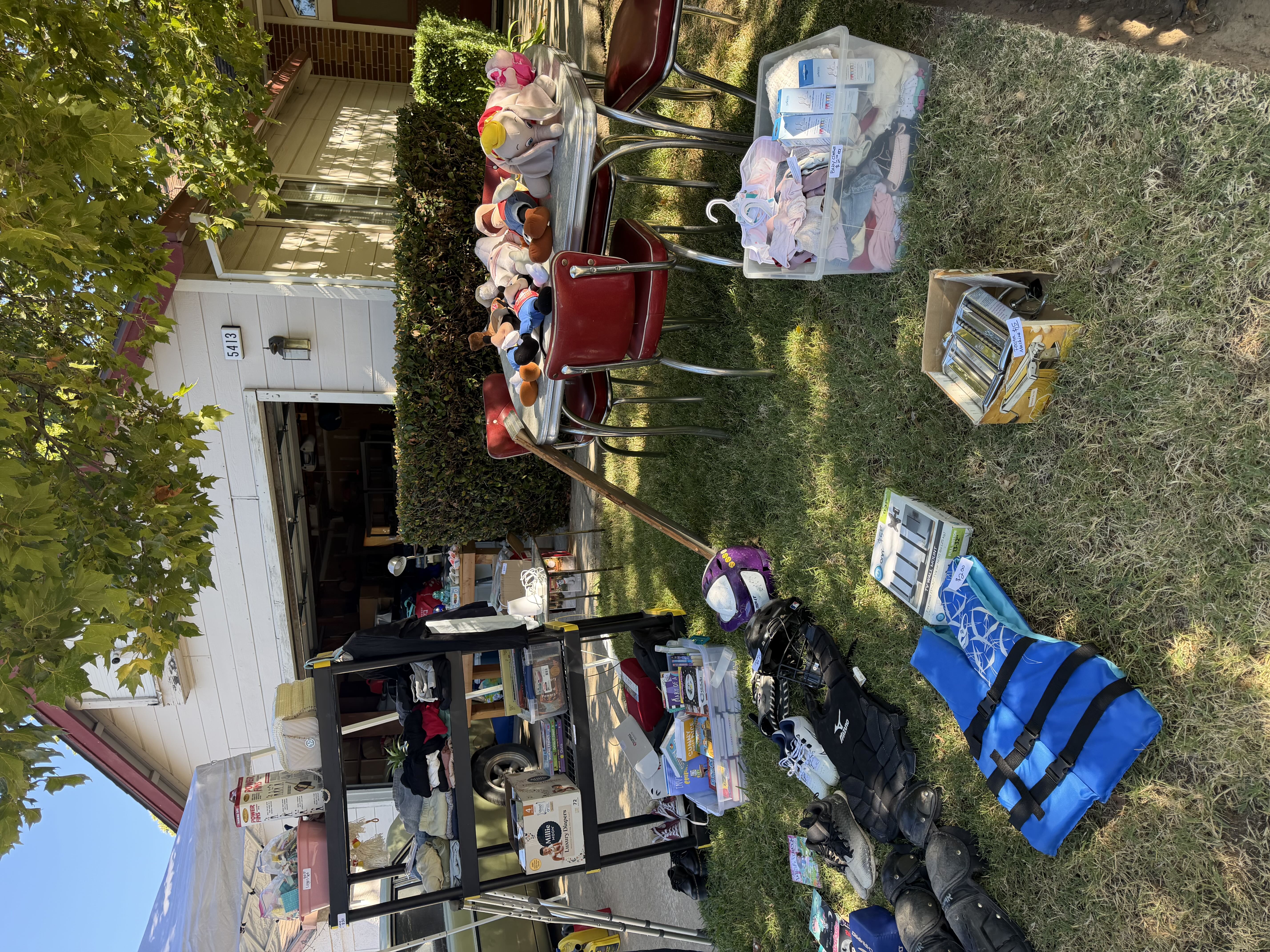 yard sale cover