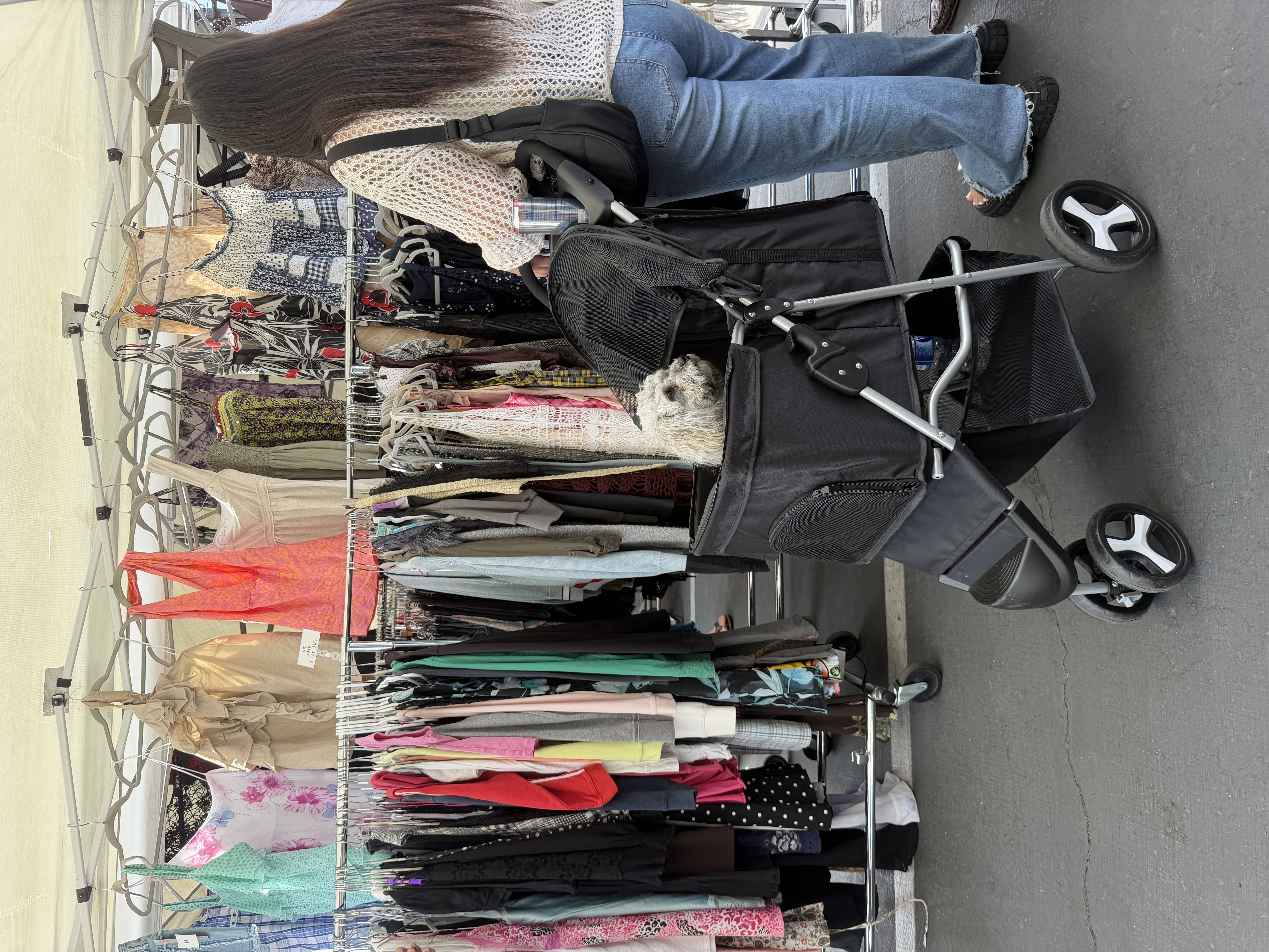 y2k vintage pop up/yard sale photo