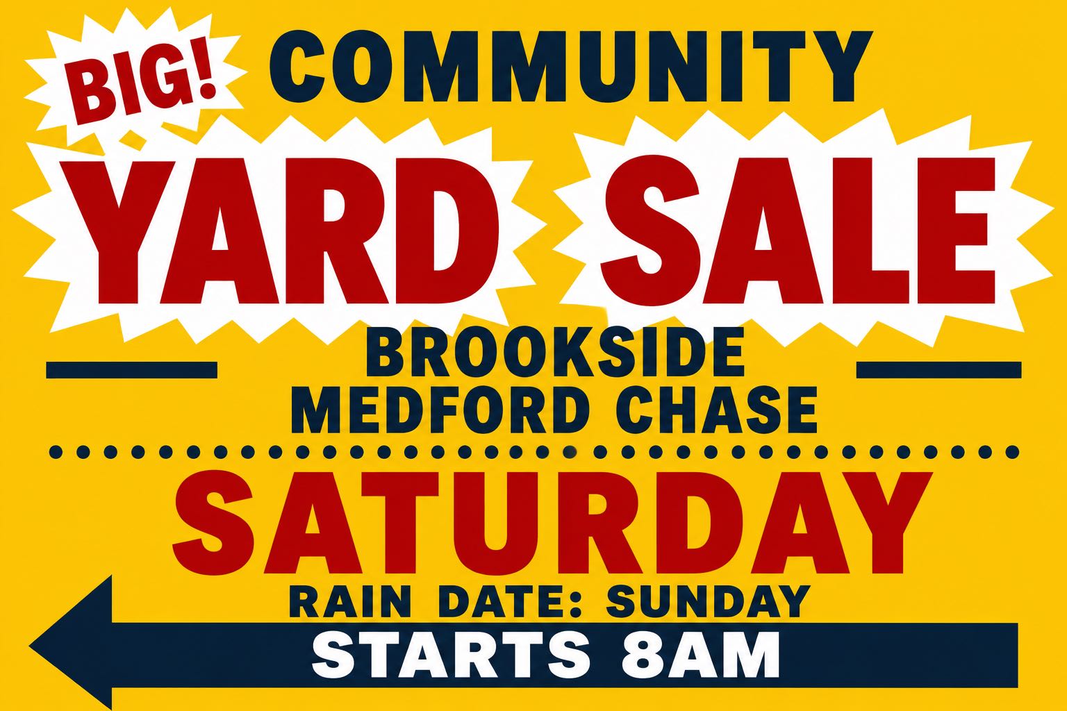 3 sellers and we start at 7am! BIG Community Sale 6/6/26 photo