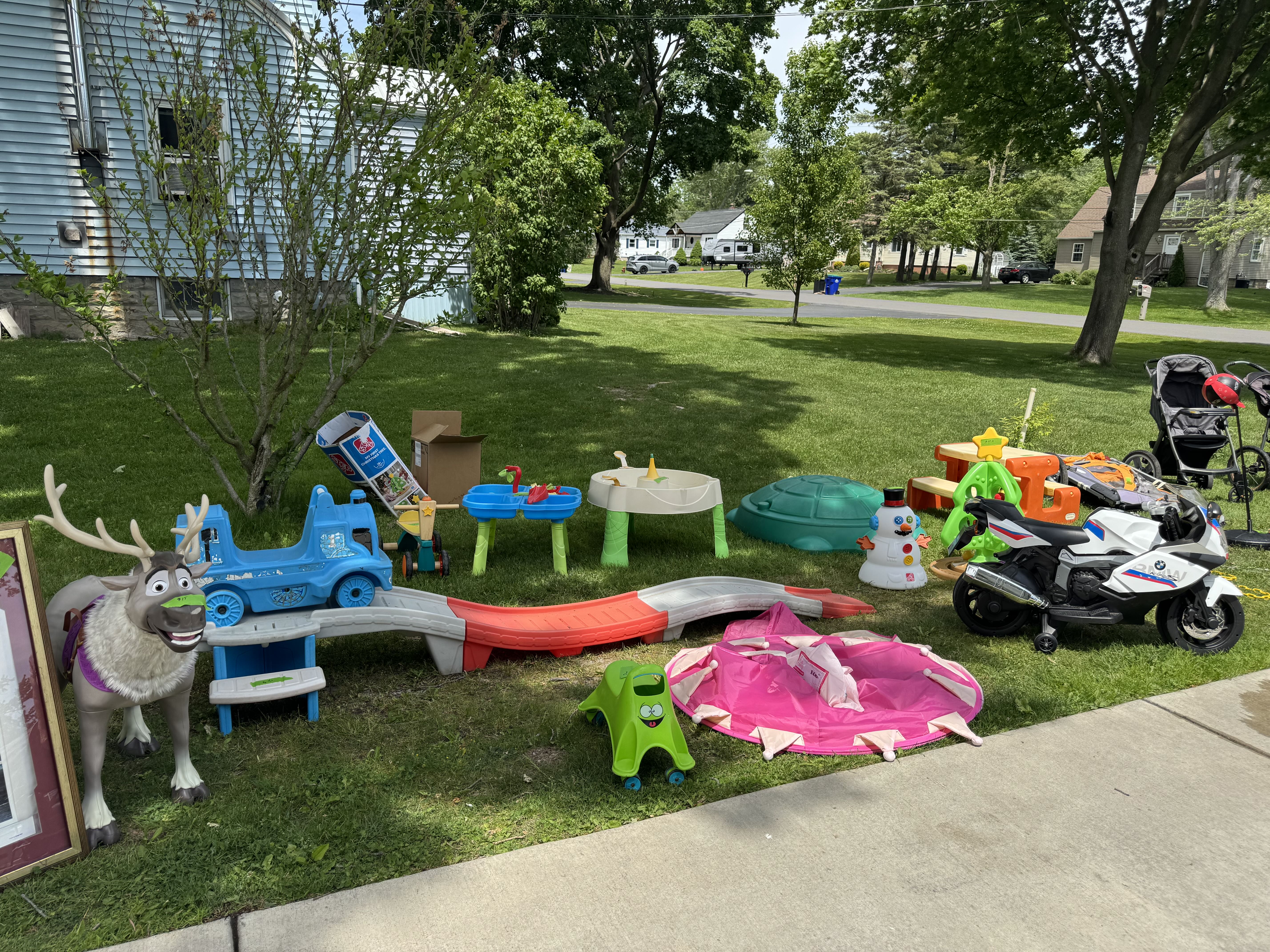 Garage sale- kids items! photo
