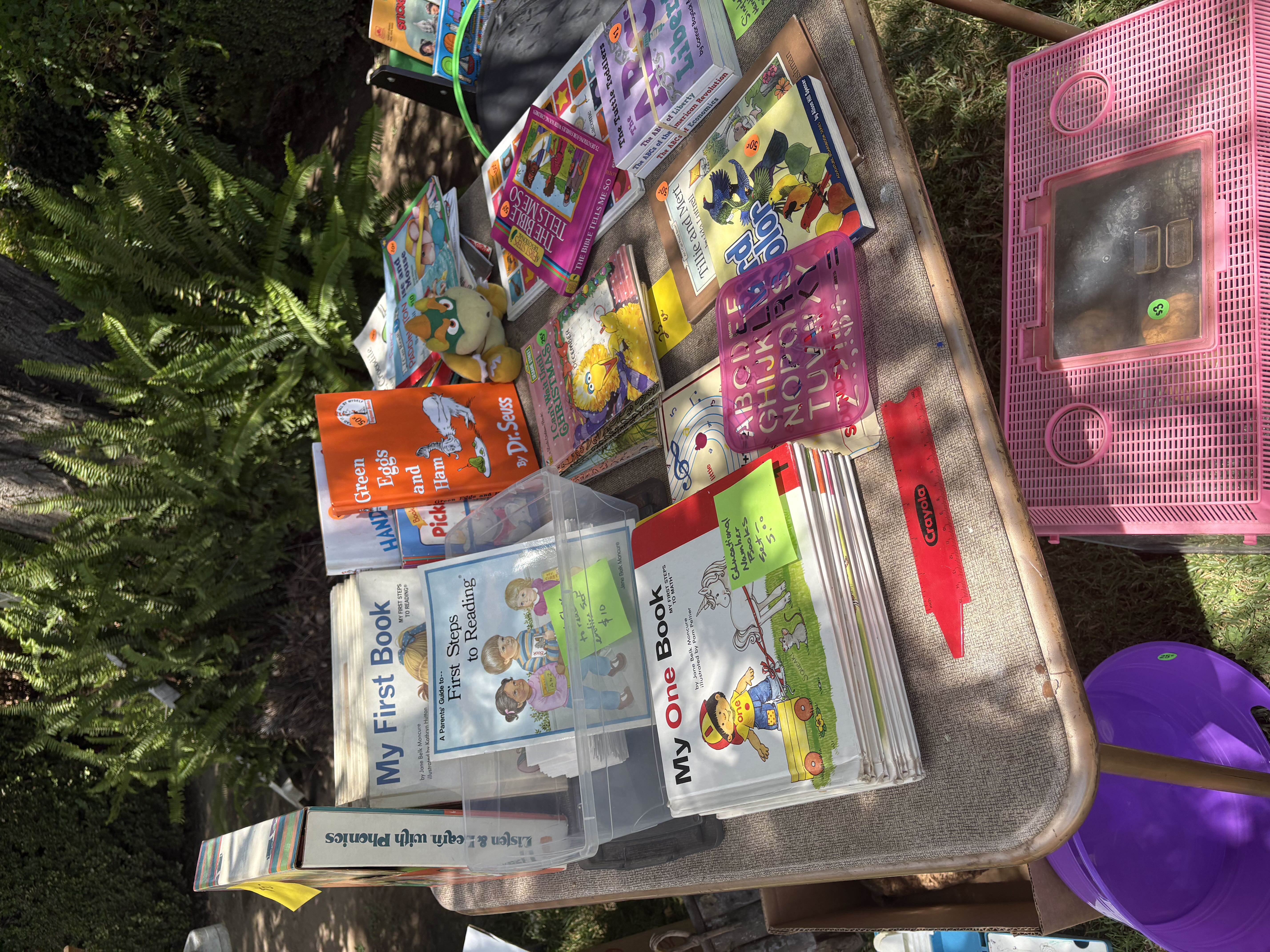 yard sale cover