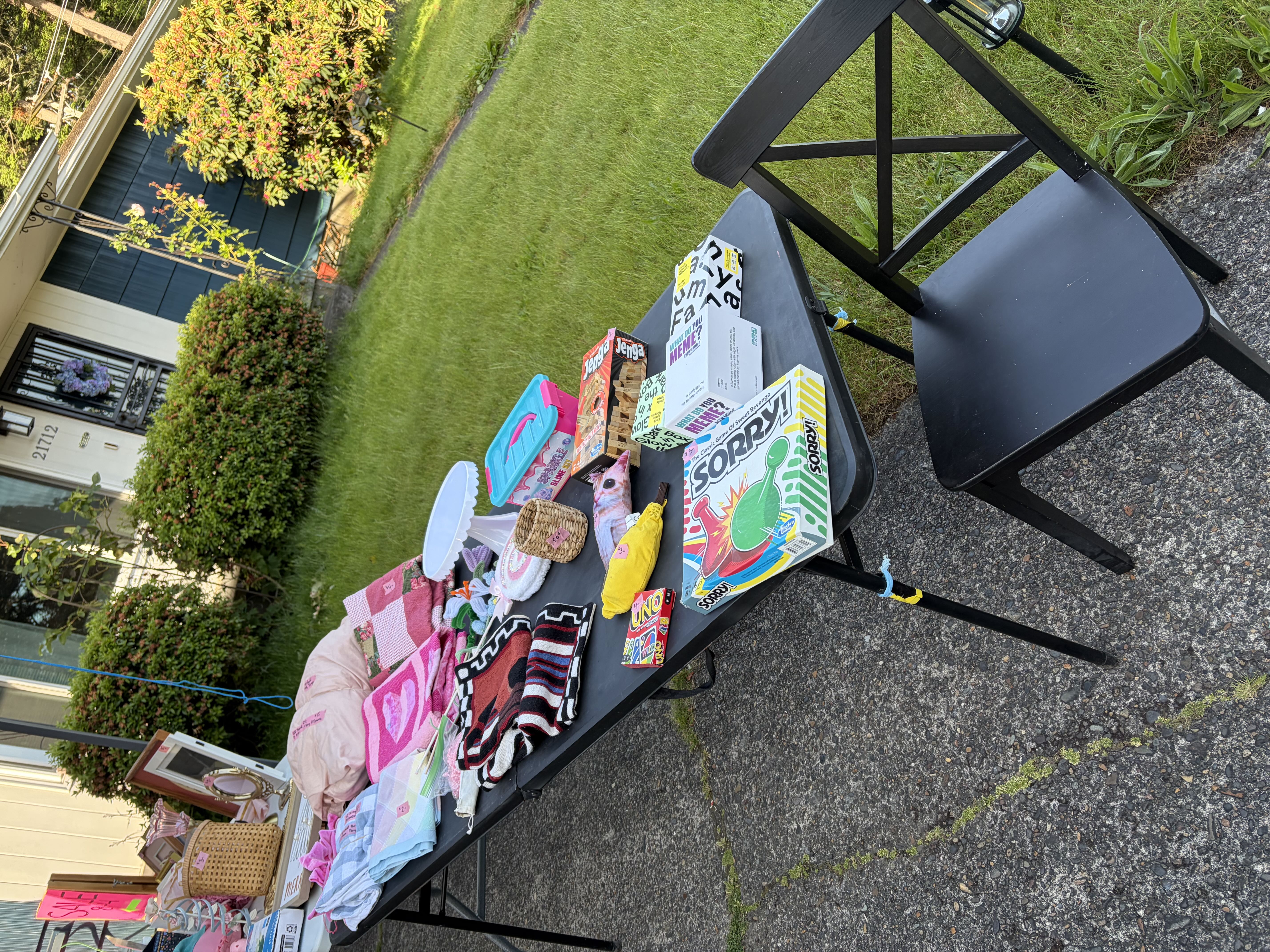 YARD SALE TODAY ONLY